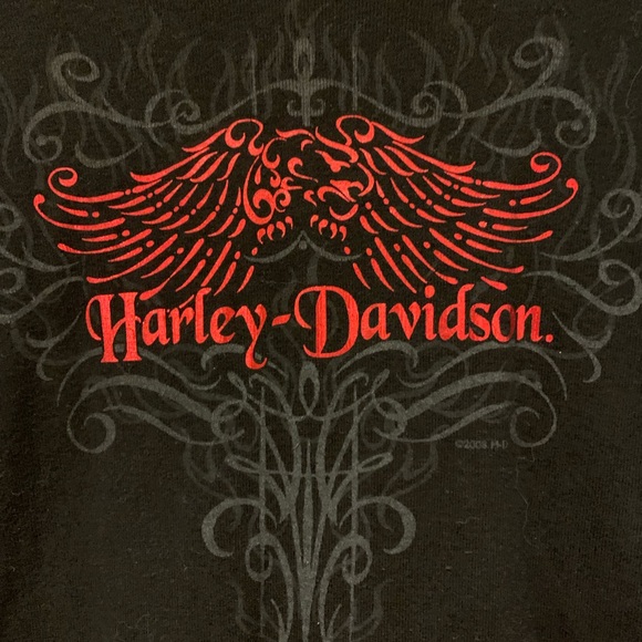 Gently used Harley Davidson long sleeve T-shirt - Picture 1 of 6